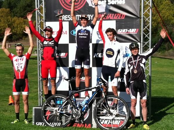 Stoked to find myself on the Short Track podium in Bonelli