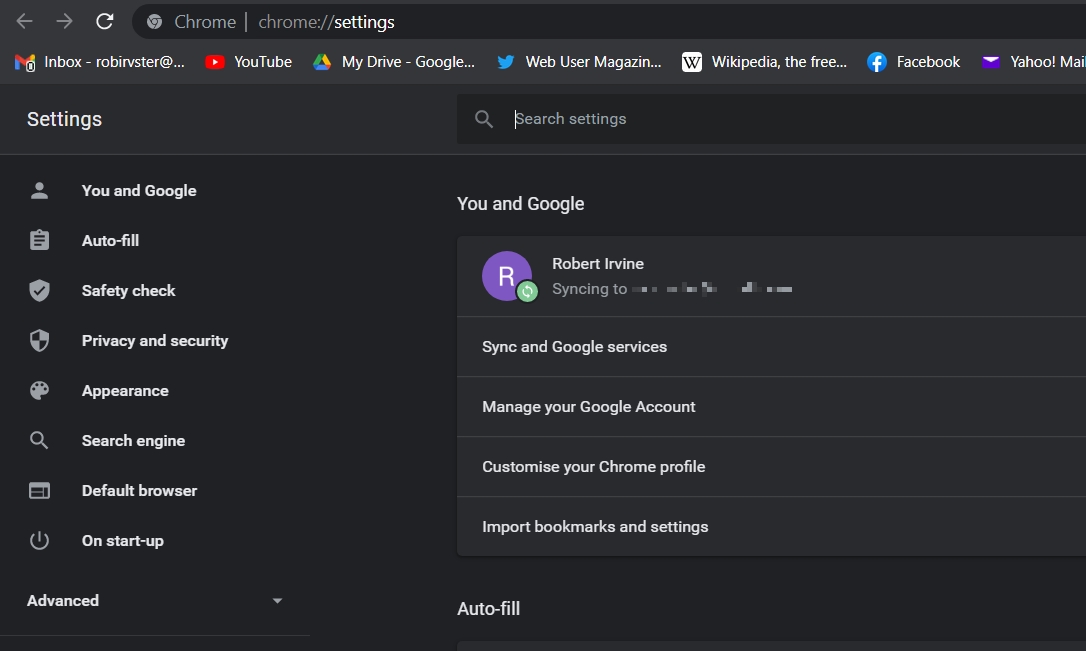 how to turn on Chrome dark mode - Windows