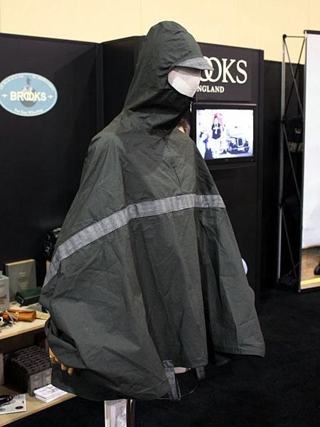 Brooks is also revisiting an old classic with its new Oxford rain cape.
