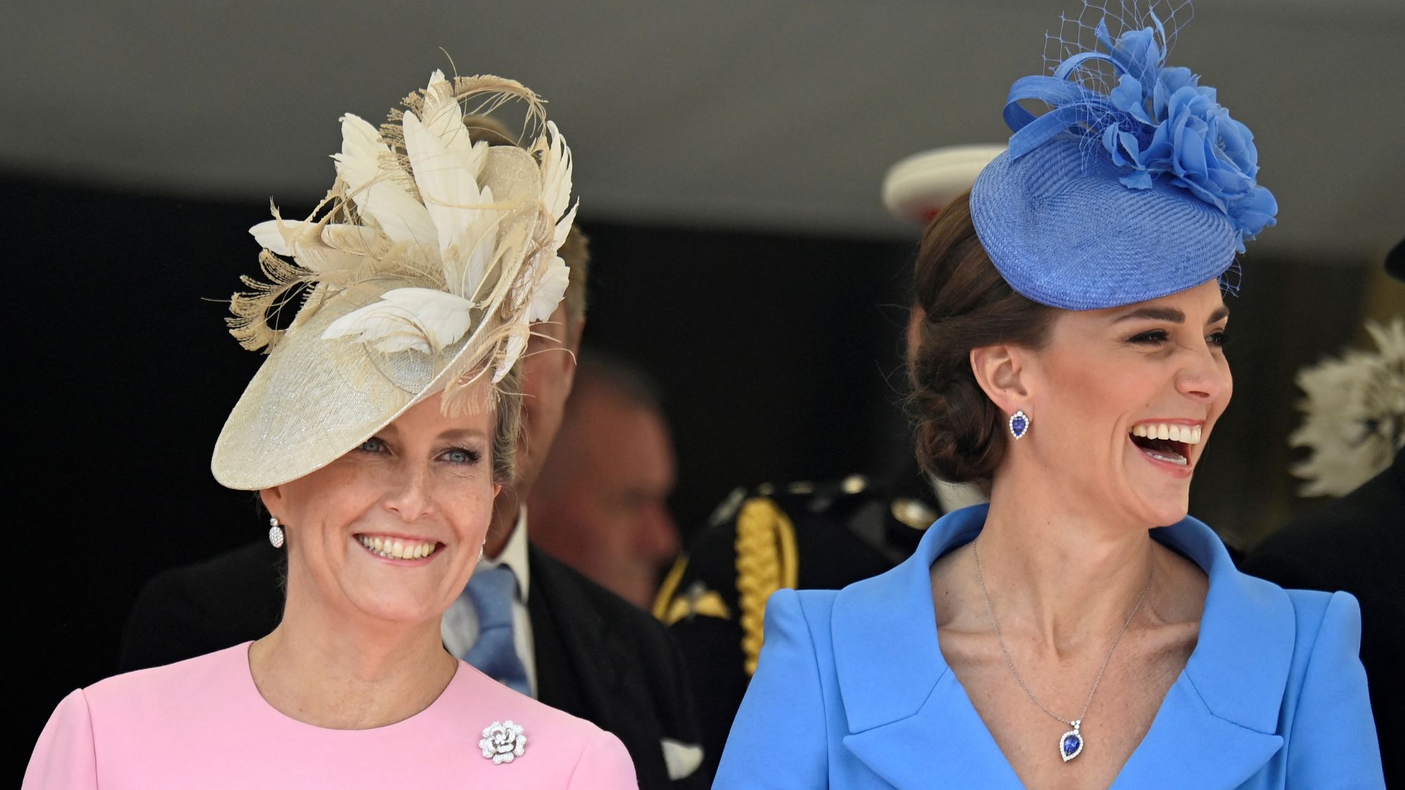 The Princess of Wales and Sophie the Duchess of Edinburgh attend the Order of the Garter Service at Windsor Castle