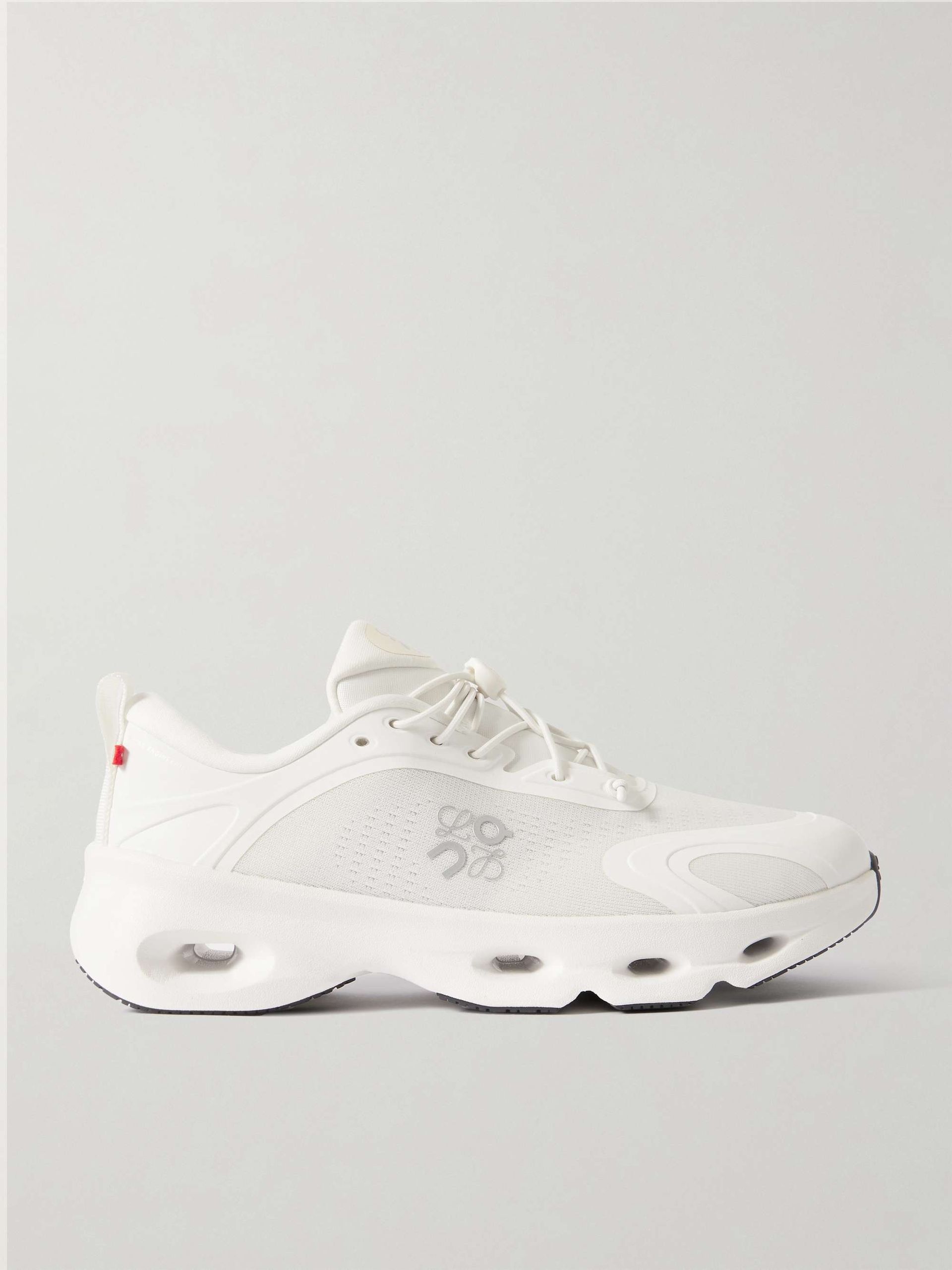 + on Cloud Rubber-Trimmed Recycled-Mesh Sneakers