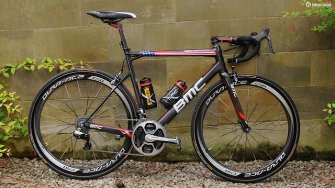 BMC team leader Tejay van Garderen's Teammachine SLR01