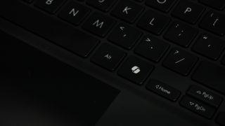 The Asus ProArt PZ13 keyboard, featuring the Copilot key