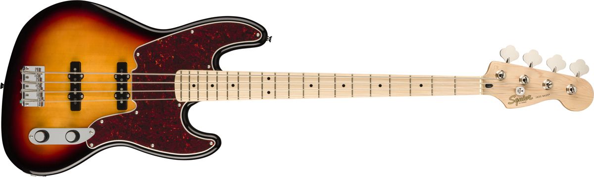 Squier Paranormal Series electric guitars and basses
