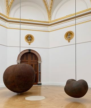 Body and Fruit, 1991/93, installed at Royal Academy of Arts, London, 2019.