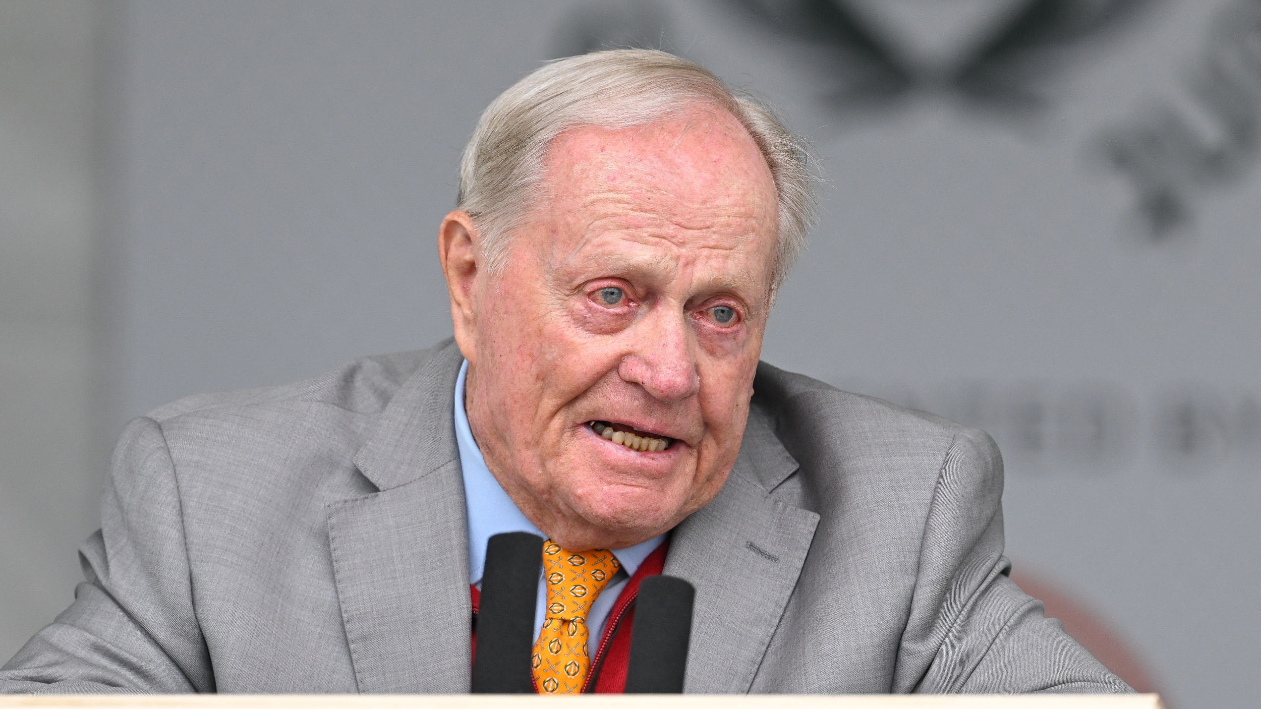 Jack Nicklaus at the Memorial Tournament Honoree ceremony