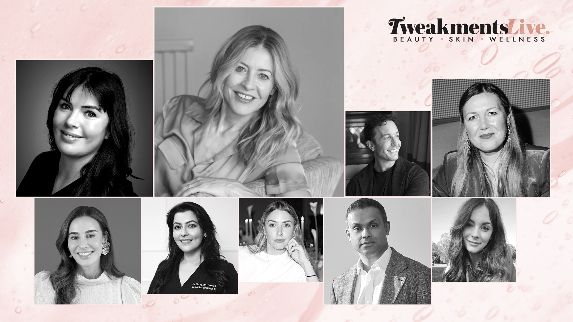 Composite image of the speakers attending the Future publishing tweakment Live events