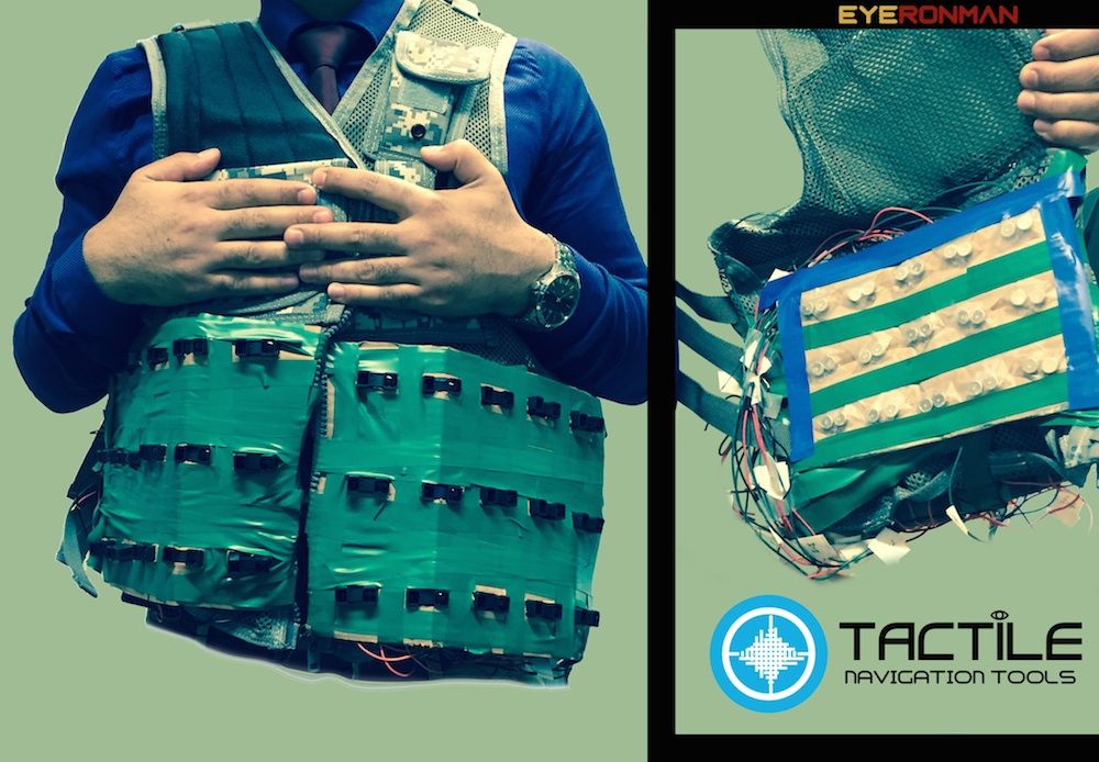 SeeingEye Vest? Vibrating Clothing Helps Blind Navigate Live Science