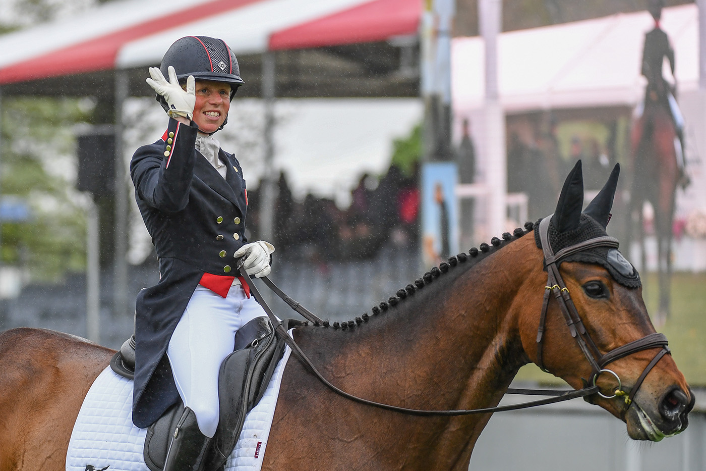 Badminton Horse Trials dressage: Ros Canter and Lordships Graffalo