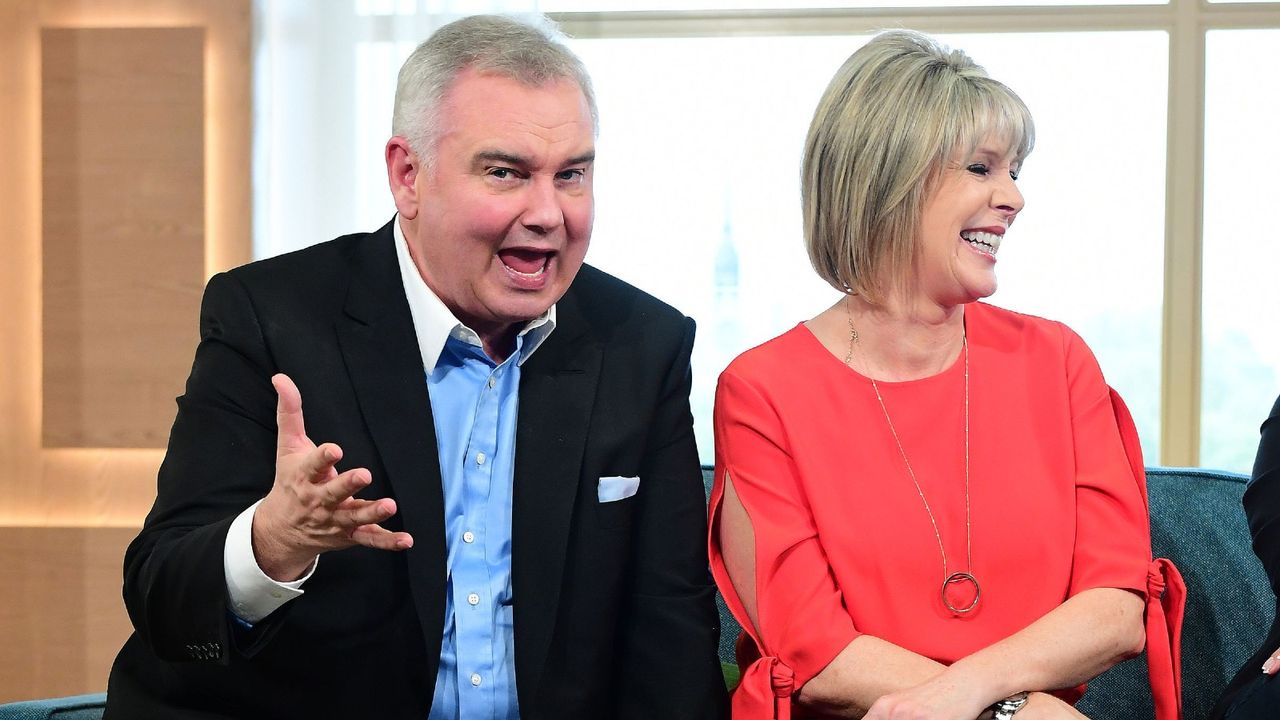 This Morning host Eamonn Holmes and Ruth Langsford attend the launch of This Morning Live at The London Television Centre, London