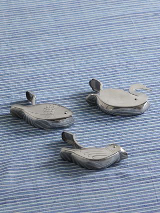 Set of Three Silver-Tone Lemon Squeezers