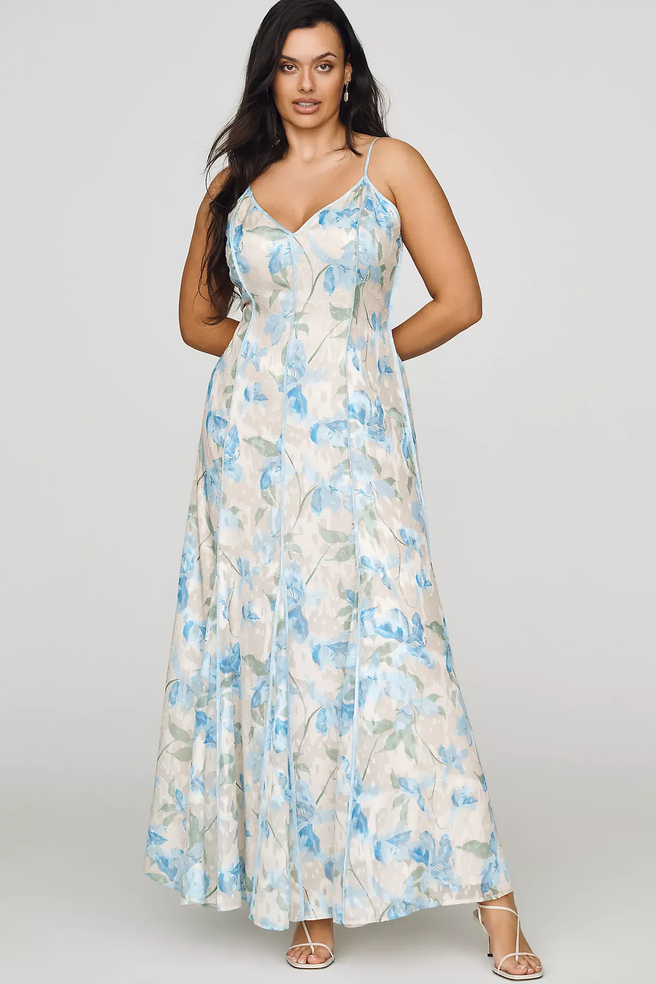Anthropologie, Hutch Tasmin V-Neck Maxi Dress