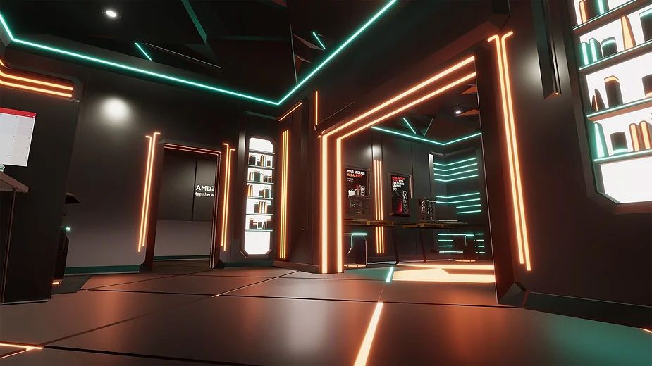 PC Building Simulator 2 - AMD Workshop Theme