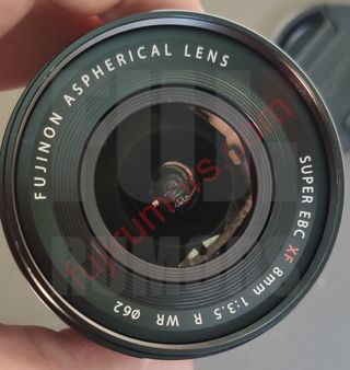 Fujifilm XF 8mm f/3.5 R WR leaked images