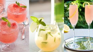 Drink, Cocktail garnish, Non-alcoholic beverage, Food, Alcoholic beverage, Cocktail, Paloma, Mojito, Limeade, Lemonade,