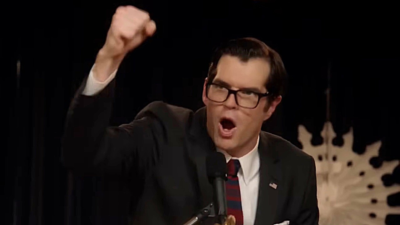 Veepのジョナ・ライアン役のティモシー・シモンズ。