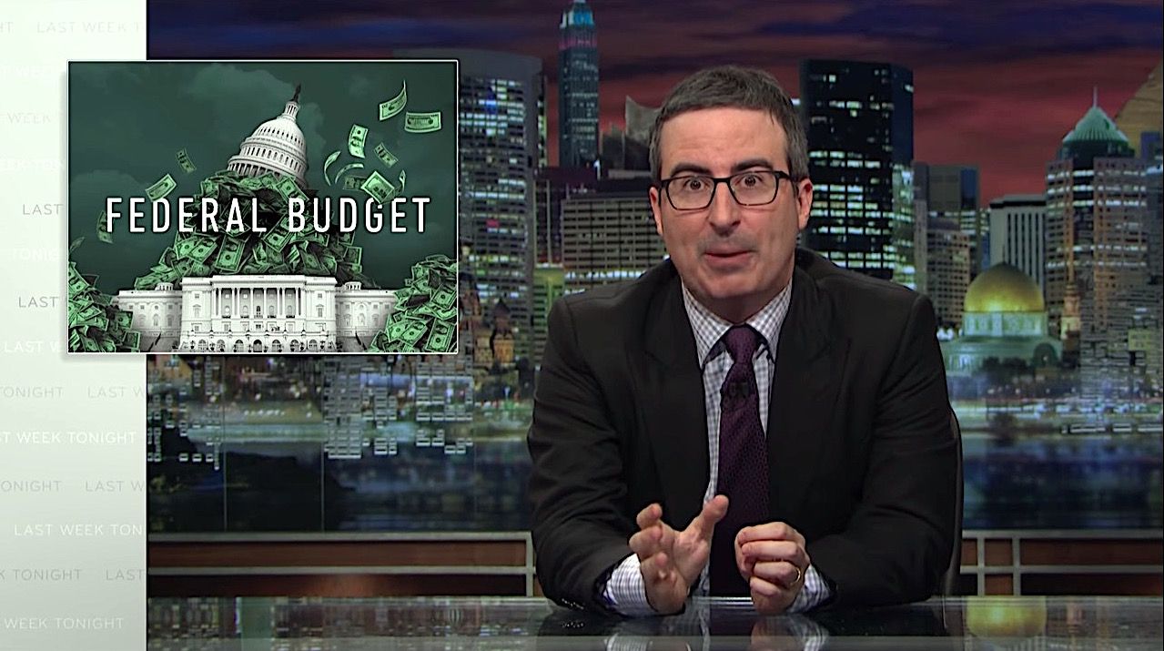 John Oliver tackles Trump&amp;#039;s first budget blueprint