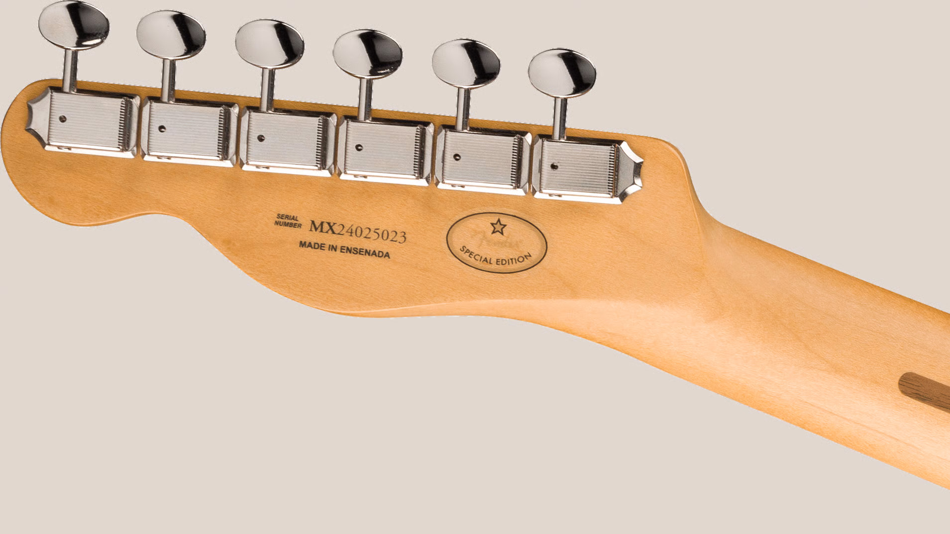 Fender Player II Series Telecaster ClassicGear tuners