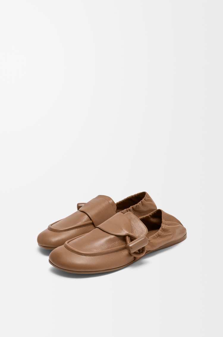 Loewe smooth toggle loafers