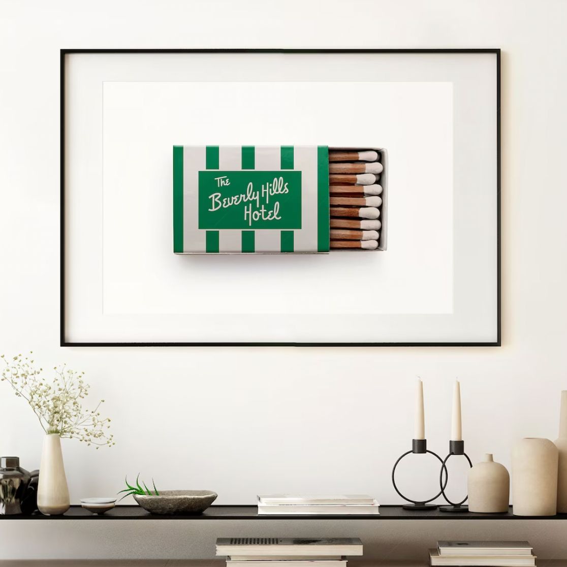 Etsy Beverly Hills Hotel print
