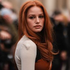 Copper Red Hair: Madelaine Petsch with copper-red hair