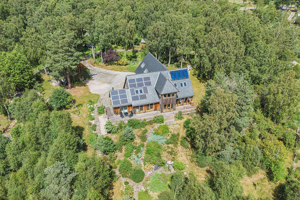 Properties for sale in or near national parks: Drumuillie Lodge, Drumuillie, Boat of Garten, Inverness-Shire