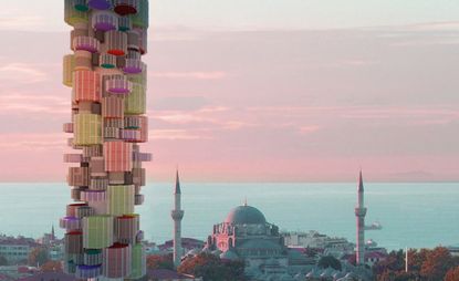 Urban planning tower design for Istanbul