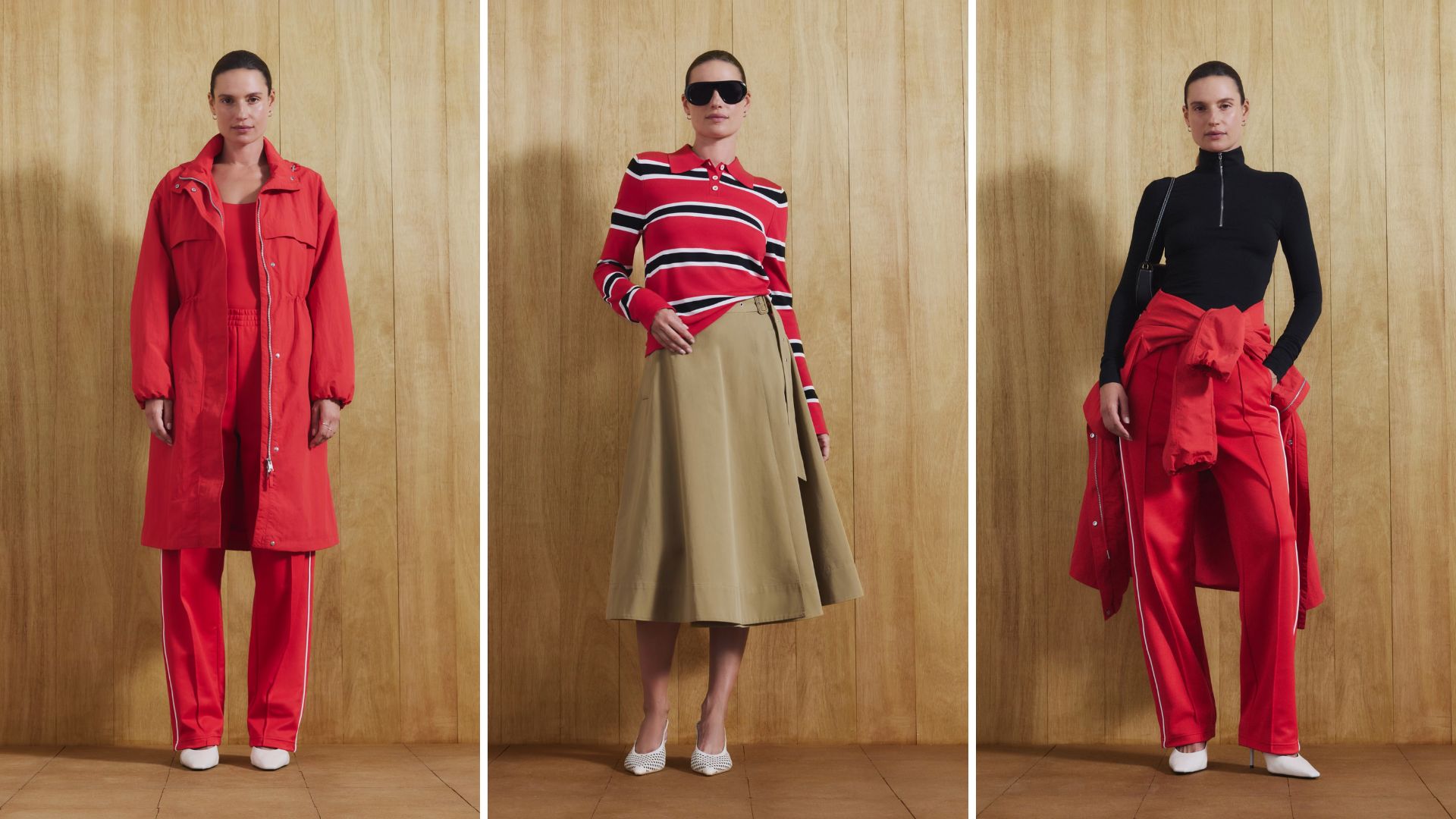 Three models wearing new M&amp;S 