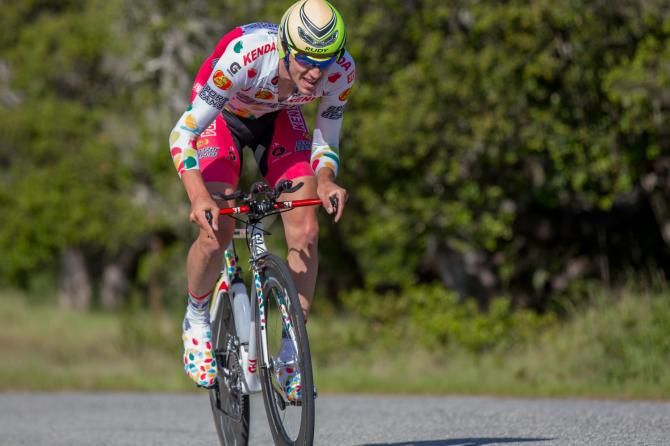 Ricardo Van Der Velde finished fifth on the stage, 22 seconds off the winning time in stage 3.