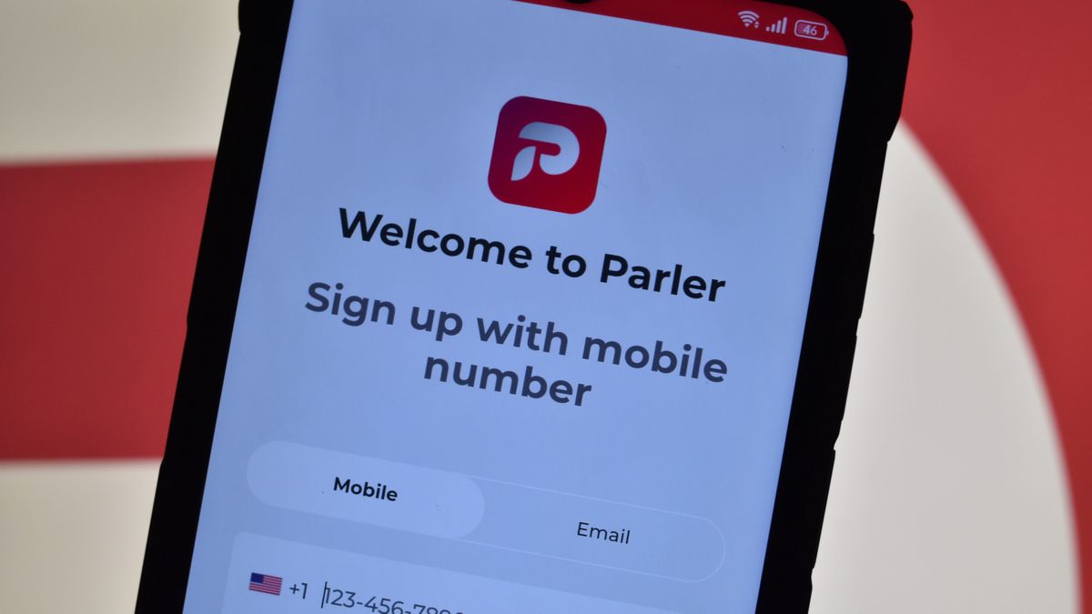 The Parler app returns to the Google Play Store a year after it was banned