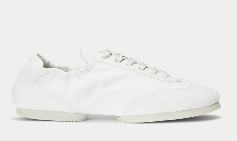 Ralph Lauren, The Suede Pony Ballerina Sneaker
