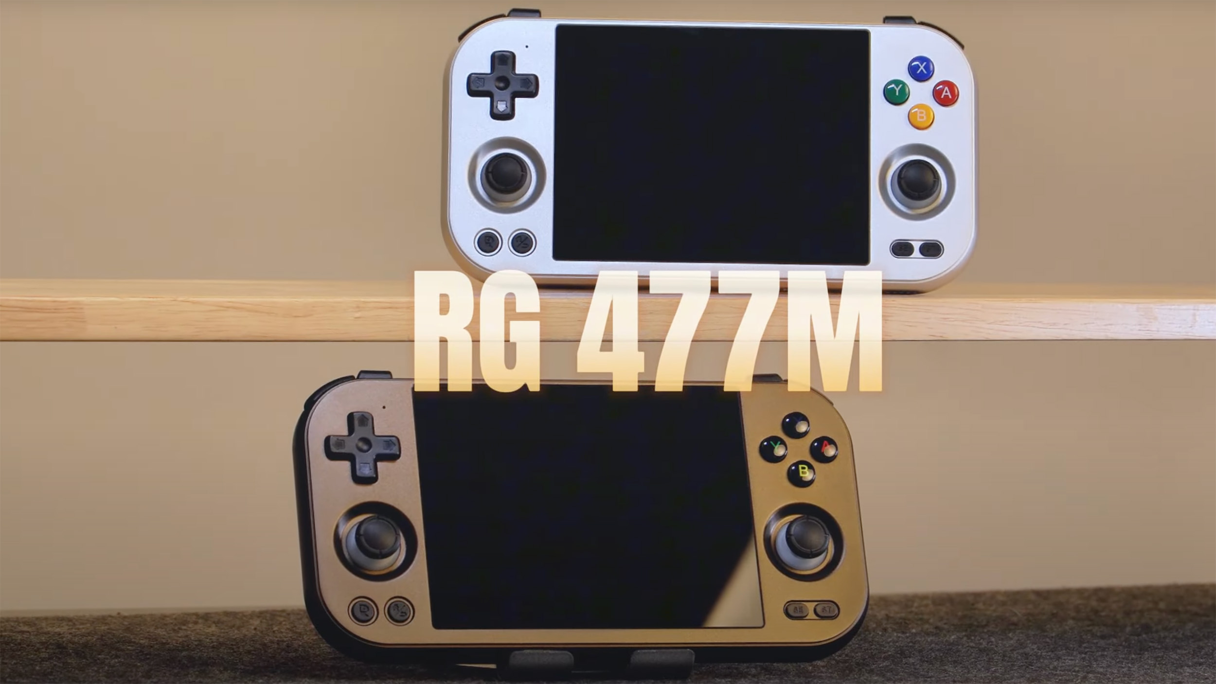 Anbernic RG477M promo banner render