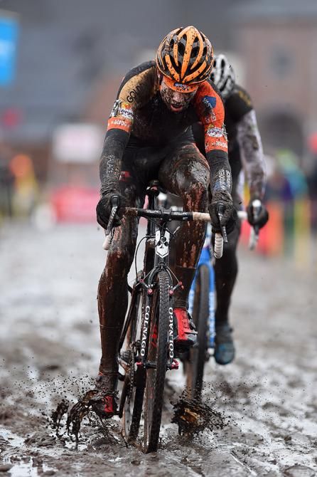 Wout Van Aert at Bpost Bank Trofee Azencross.