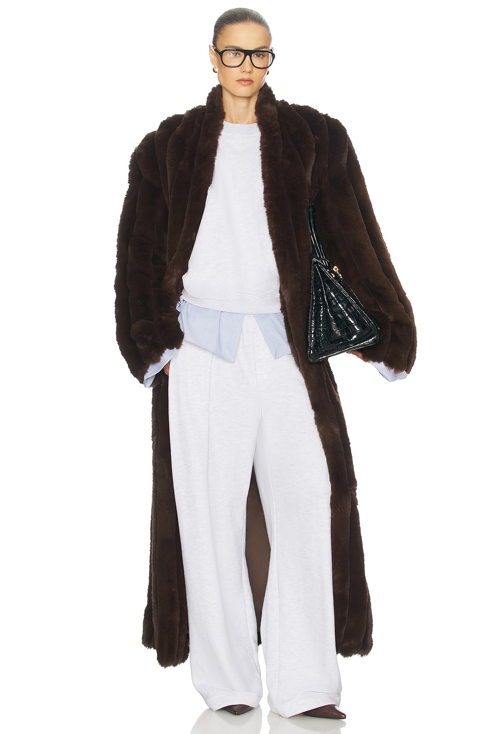 The Irina Faux Fur Coat