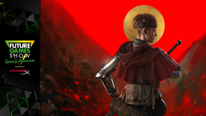 1348 Ex Voto key art of Aeta with Future Games Show 2026 Spring showcase logo