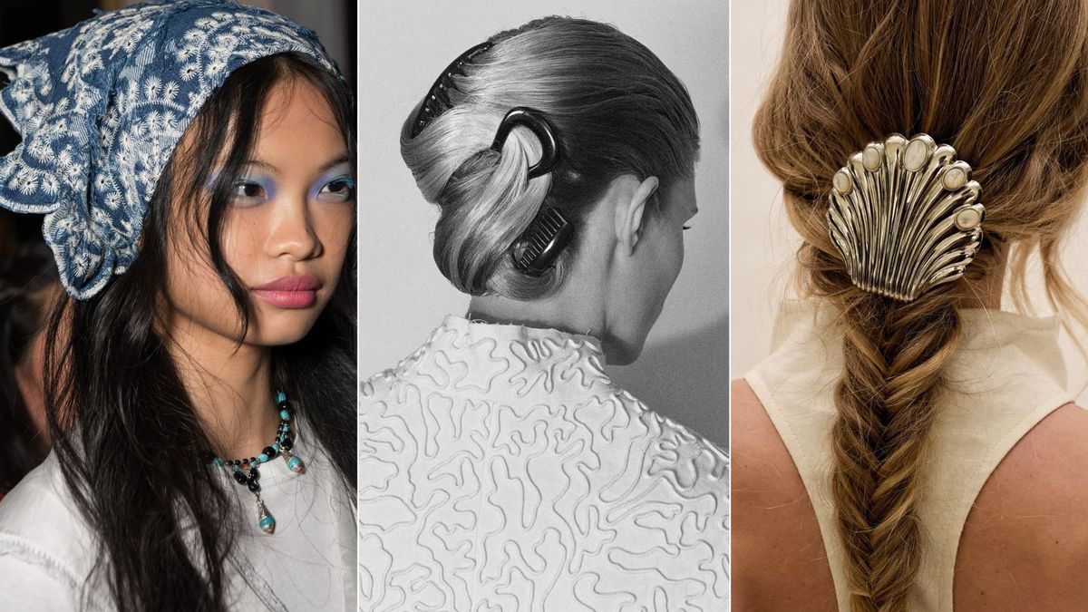 From French Pins to Lace Scarves, These Are the Chic Hair Accessories Dominating Spring