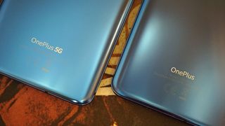 There's little visual difference between the OnePlus 7 Pro 5G and the standard 7 Pro. Image Credit: TechRadar