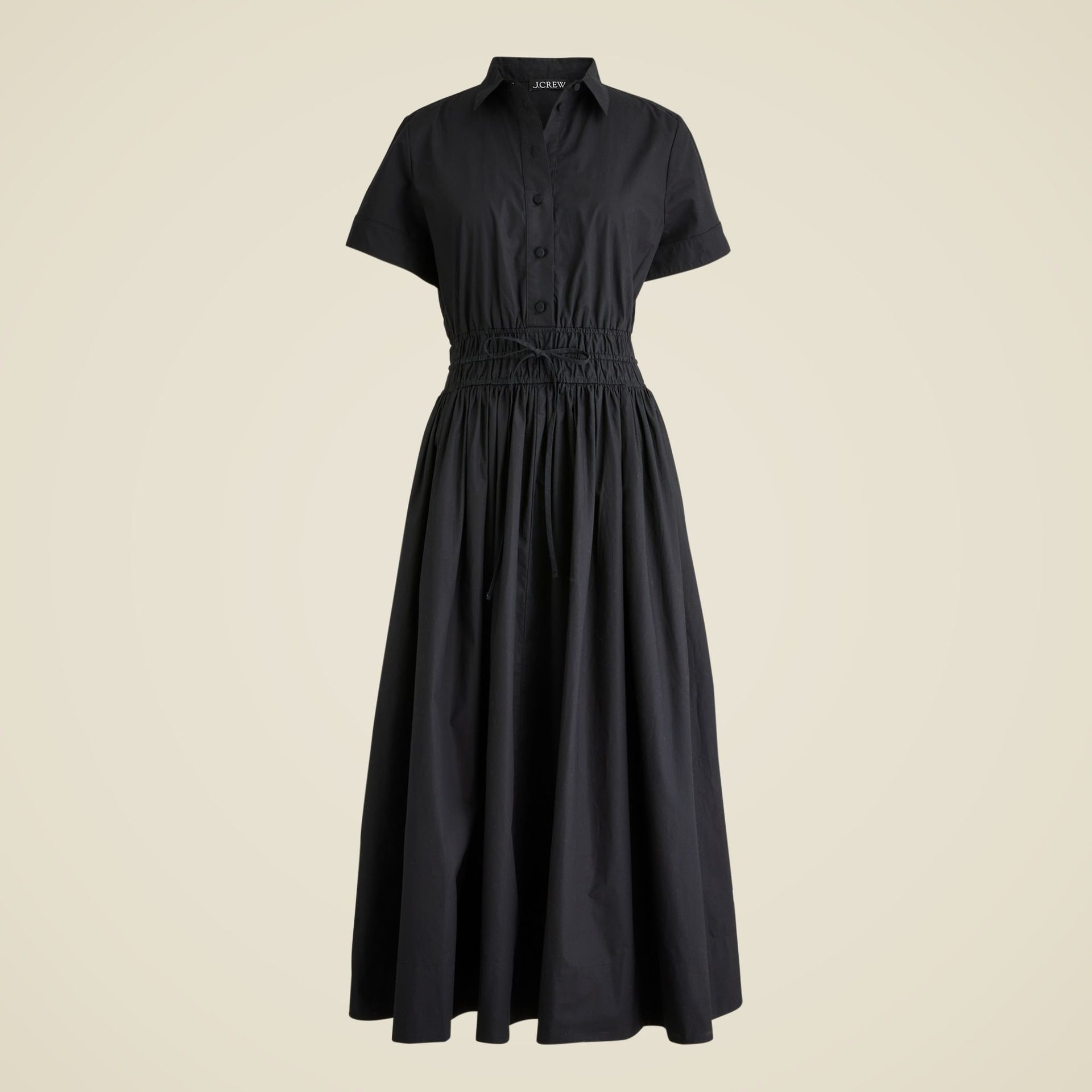Elena Shirtdress in Cotton Poplin