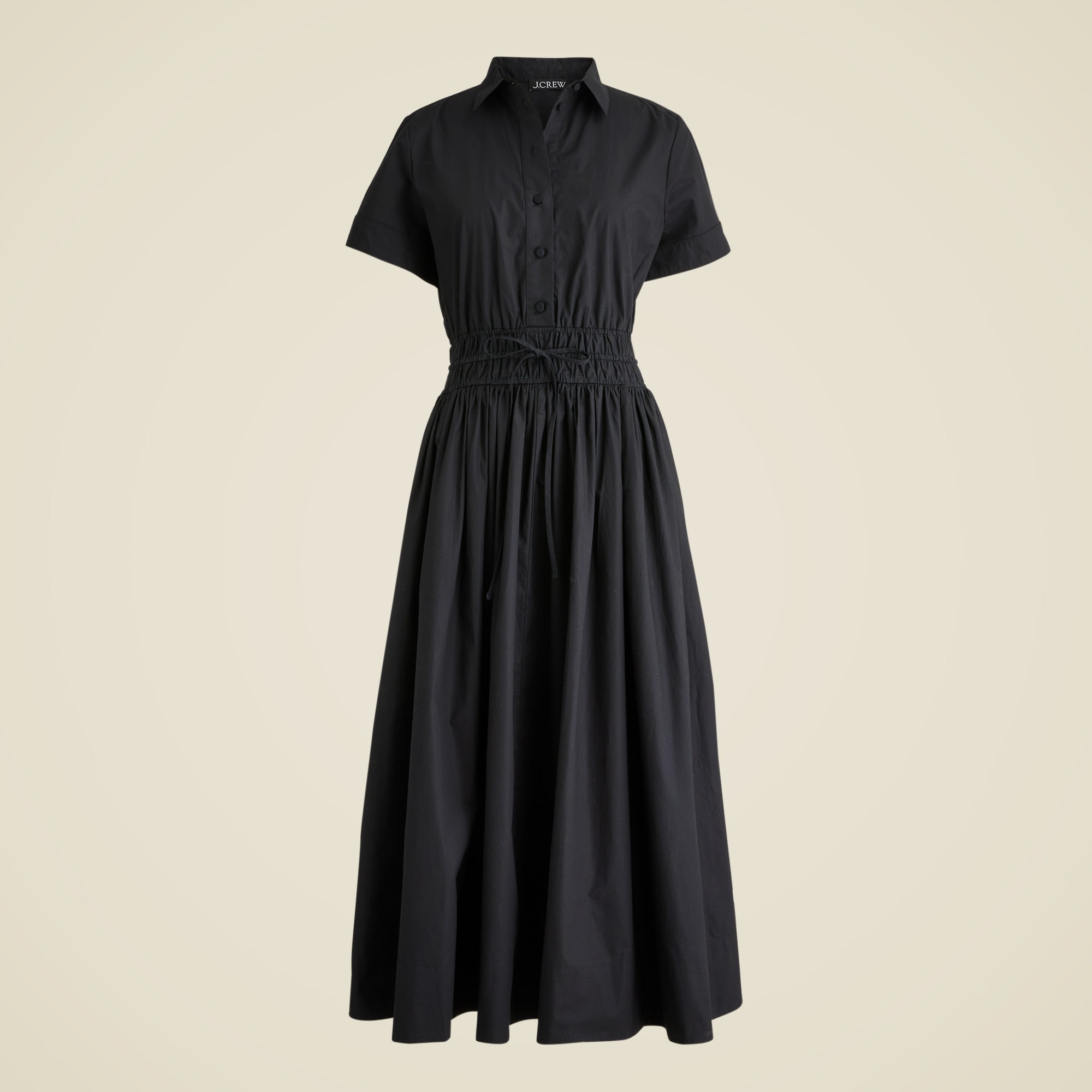 Elena Shirtdress in Cotton Poplin