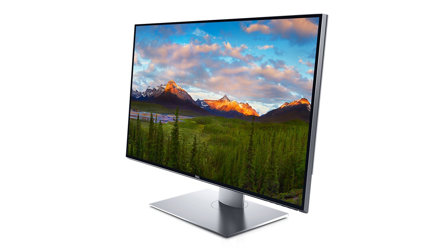Product shot of Dell UP3218K, one of the best monitors for video editing