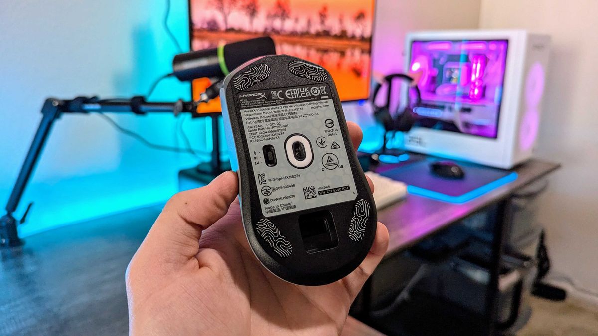 Image of the HyperX Pulsefire Haste 2 Pro.