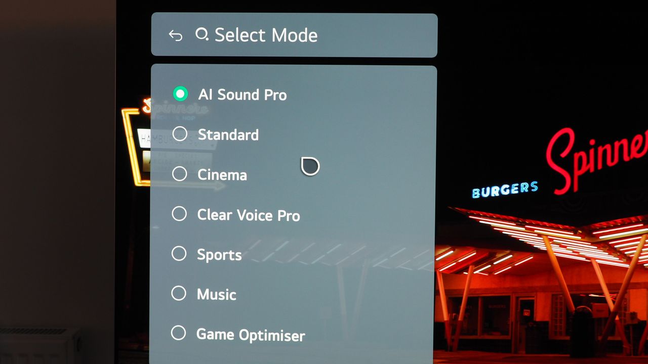 LG G3 OLED review - settings
