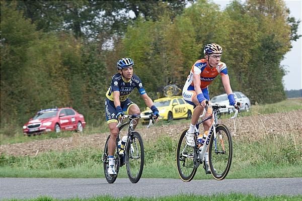 Karsten Kroon in the day's escape