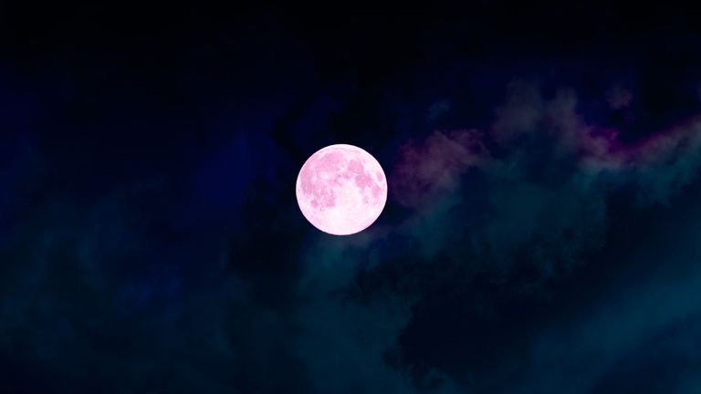 This is what time the pink supermoon will be visible and ...