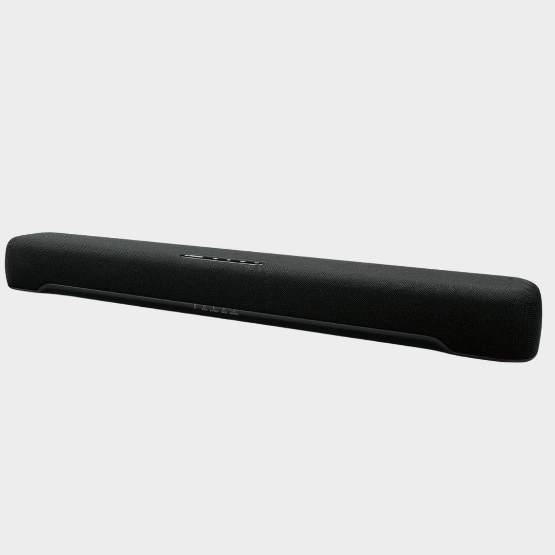 The Yamaha SR-C20A soundbar on a plain background