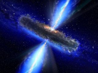 Quasar Black Hole Water Vapor