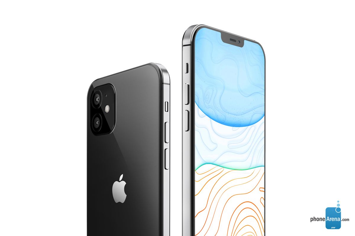 iPhone 12 render by PhoneArena