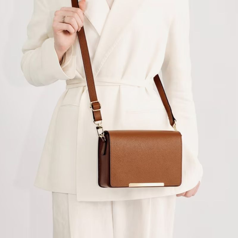 Apachy London, The Newbury Leather Cross Body Bag