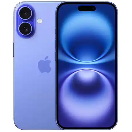 Apple iPhone 16 in blue