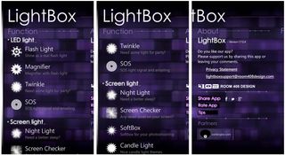 Lightbox Pro Menu